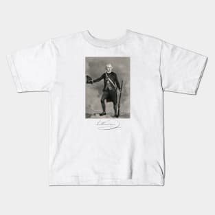 1775 Joseph Warren, Battle of Bunker Hill Kids T-Shirt